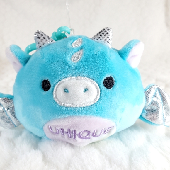 Joey Squishmallows Dragon Inspirational Clip Claire's BNWT - Picture 7 of 8